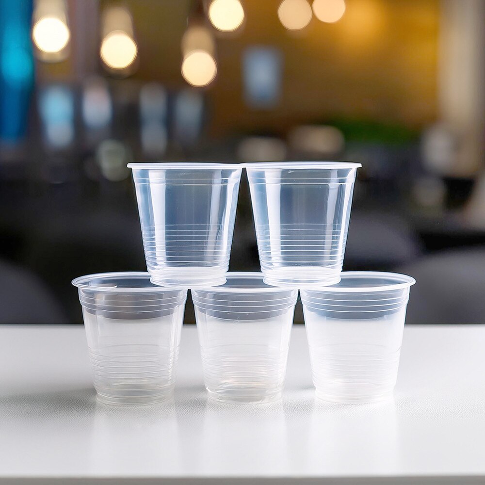 Plastic 5cl - 50ml - Shot Glass 100 pack